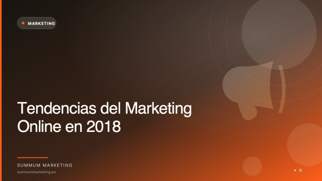tendencias del marketing online en 2018