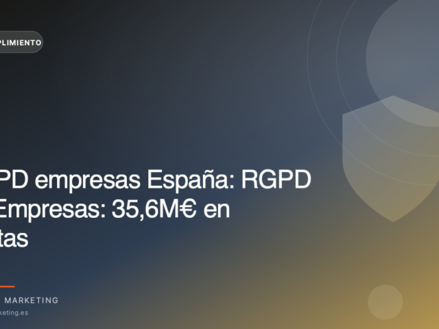 RGPD en Empresas: 35,6M€ en Multas