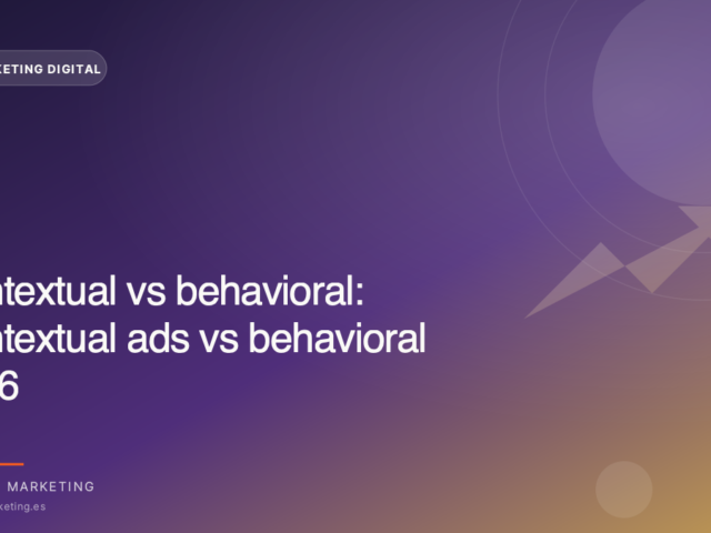 Contextual ads vs behavioral 2026