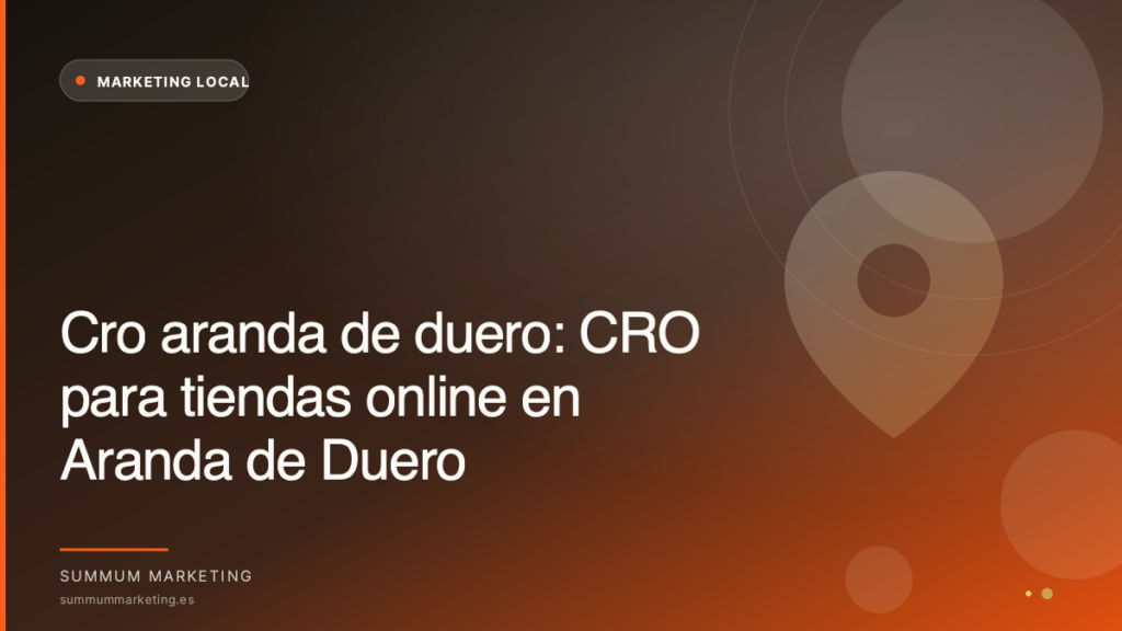 cro tiendas online aranda de duero
