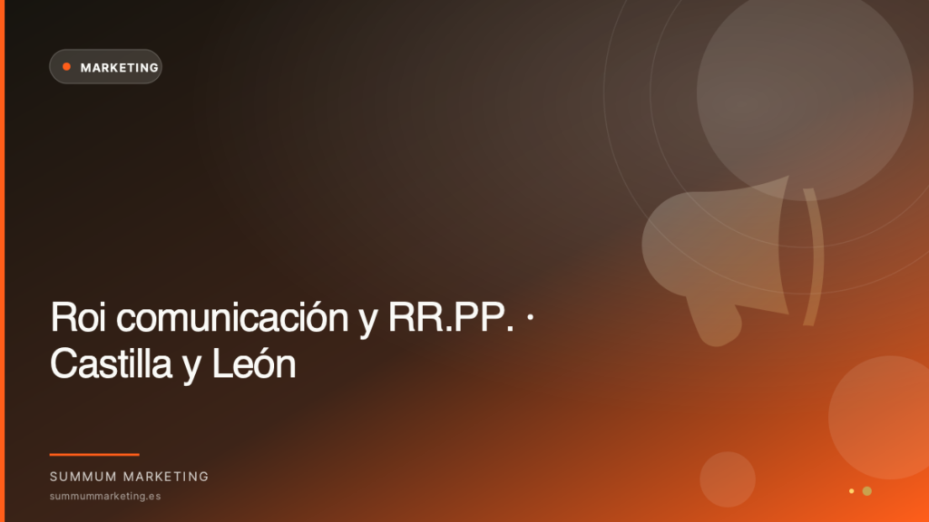 roi comunicacion relaciones public empresas pequenas