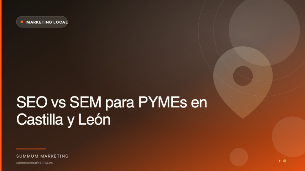 seo vs sem pyme castilla leon
